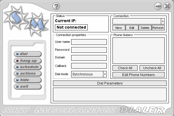 SMDialer Screenshot